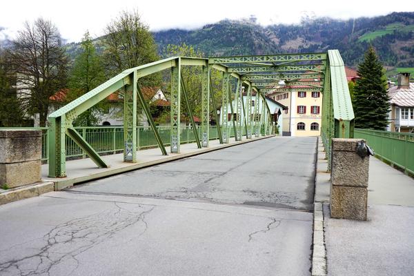 Totalsperre der Spitalsbrücke in Lienz aufgrund von Sanierungsarbeiten