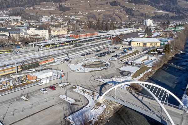 Bahnhof Lienz zu moderner Mobilitätsdrehscheibe ausgebaut
